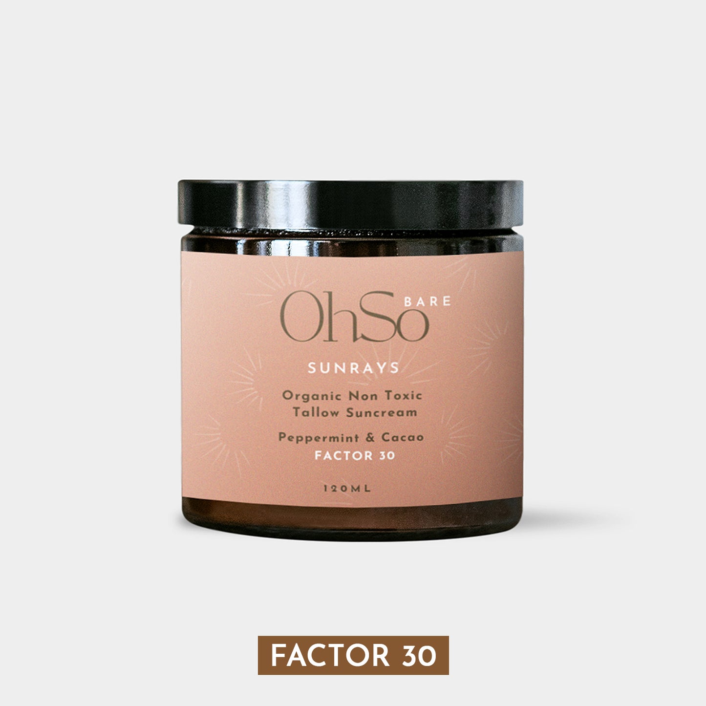 SunRays Tallow & Botanical Oil Suncream Factor 30