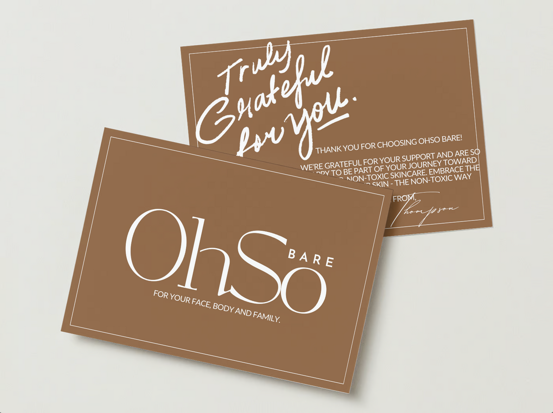 My Favourite OhSo Bare Products