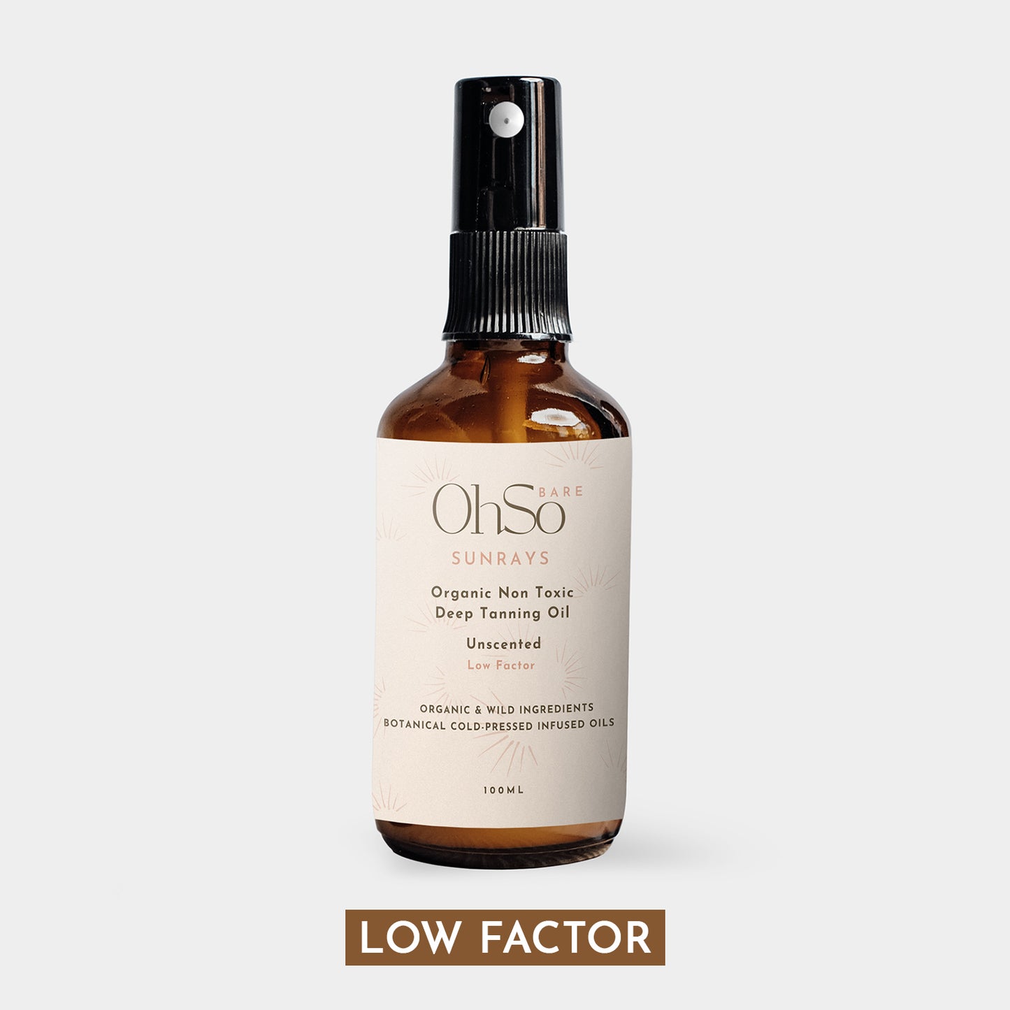 SunRays Low Protection Deep Tanning Oil